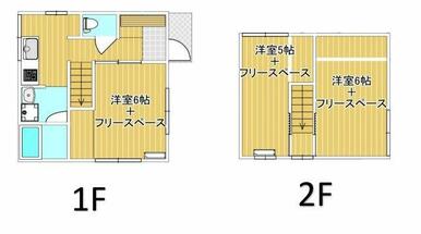 押し入れ、階段下などの仕切りをオープンにして開放感ある空間へ
