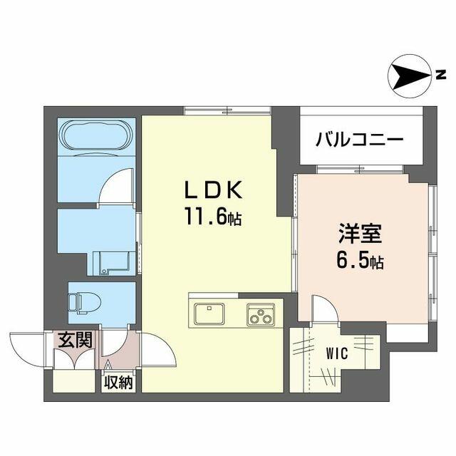 ヴォーラ三郷中央 ００２０６ 1LDKの画像