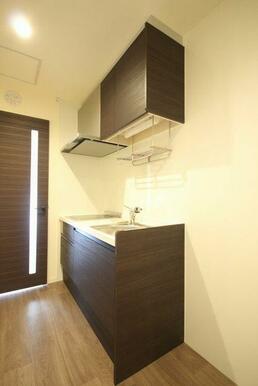 キッチン　２口ＩＨコンロ設置