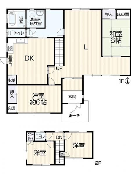 春日井市 神屋町 高蔵寺駅 2階建 4ldk 春日井市の売戸建住宅の物件情報 一戸建て 新築 中古 北名古屋市の不動産会社 ハルプランニング 61a4ce3352bba55c36