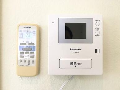 モニター付きインターホンあり