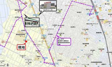 最寄り駅は越谷駅です。タローズバス