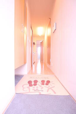 玄関スペース！