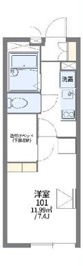代表的な間取のため実際の間取とは異なる場合があります