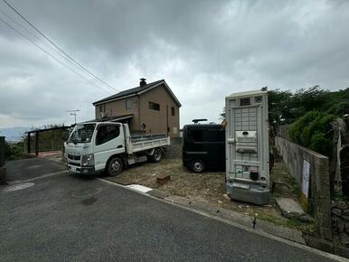 建築前の現地写真です。