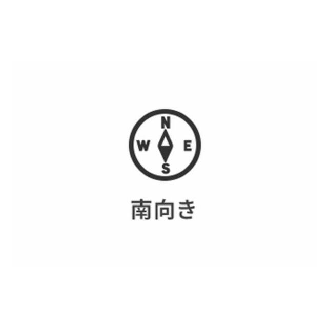 南向きのため、よく日差しが差し込み明るい空間です。