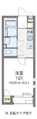 代表的な間取のため実際の間取とは異なる場合があります
