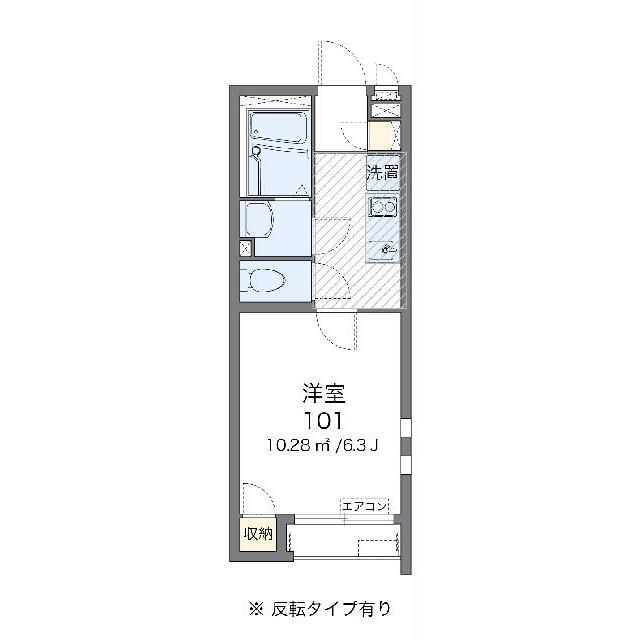 代表的な間取のため実際の間取とは異なる場合があります