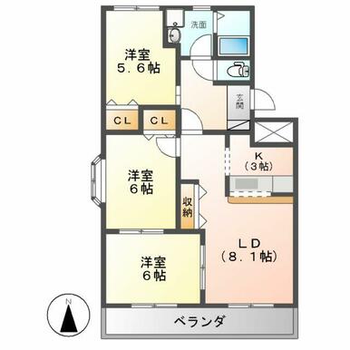 間取図(平面図)