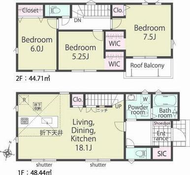 2号棟間取り図