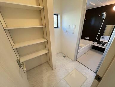 洗濯機の定位置、間取りと合わせてチェックを（1号棟）