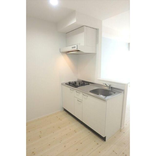 ２口コンロ付システムキッチン♪（家具・雑貨はイメージとなります）