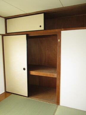 たくさん収納できる押入☆