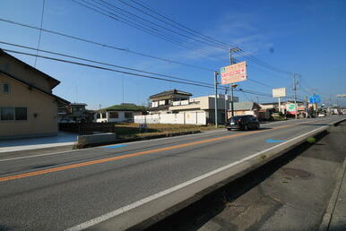 南東より　国道２９３号線