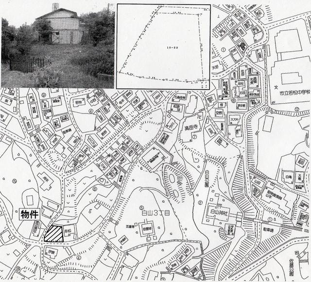 物件画像 北九州市若松区 白山３丁目 住宅用地