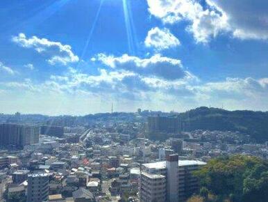 バルコニーからの眺望。