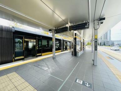 LRT宇都宮駅東口駅　2514ｍ/徒歩32分、車7分