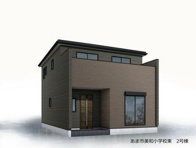 完成予想図（外観）