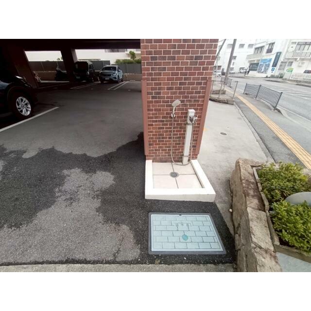 ペットの足洗い場