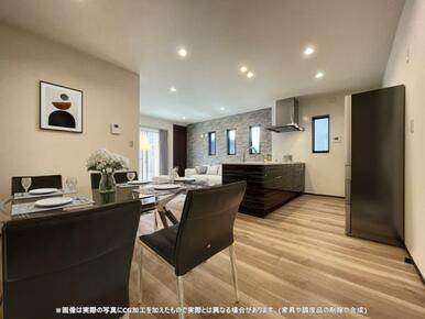 ダイニングは、配膳や片付けがしやすい家事ラク動線です＾＾