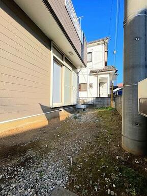 「庭」プライベートスペースで使い方いろいろ。