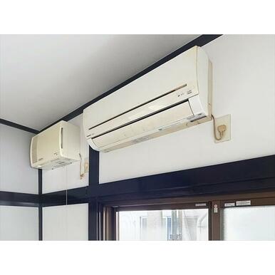 エアコン付きで１年通して快適