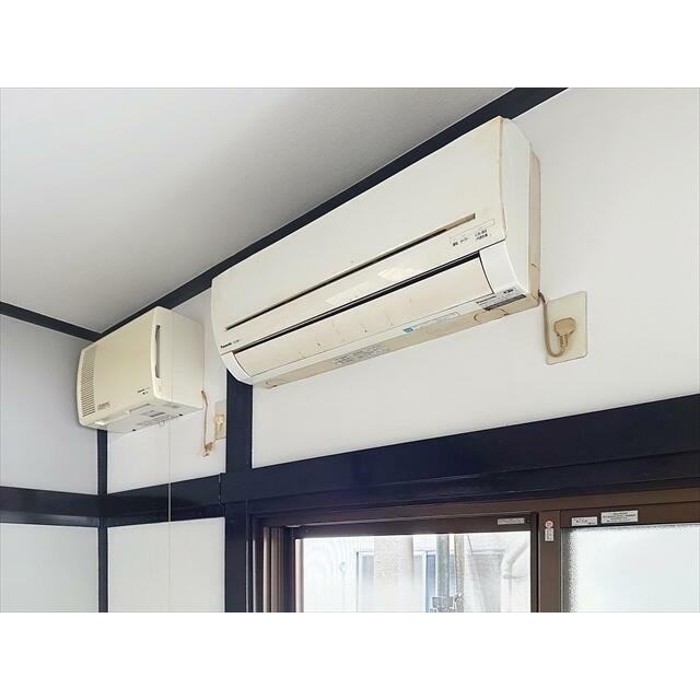 エアコン付きで１年通して快適