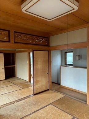 二間続きの和室です