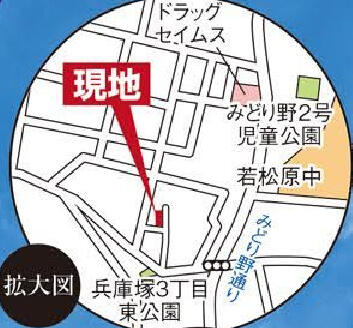 現地案内図・拡大