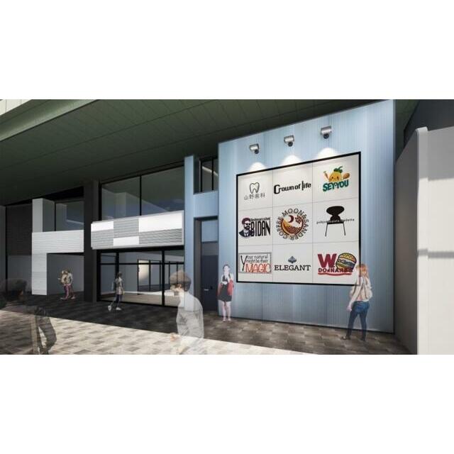 3F以上店舗 有料看板