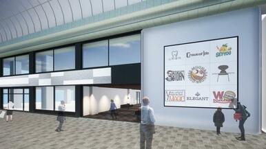 3F以上店舗 有料看板