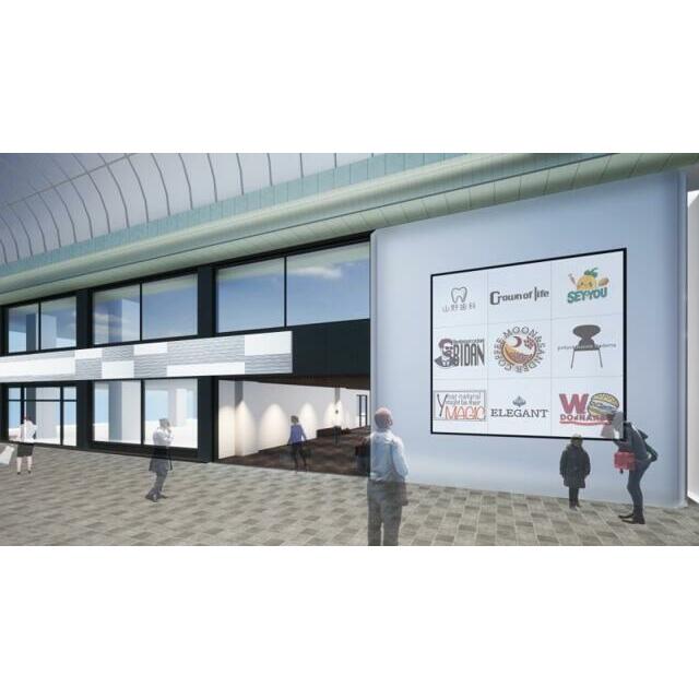 3F以上店舗 有料看板