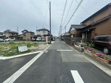 【6号棟】前面道路