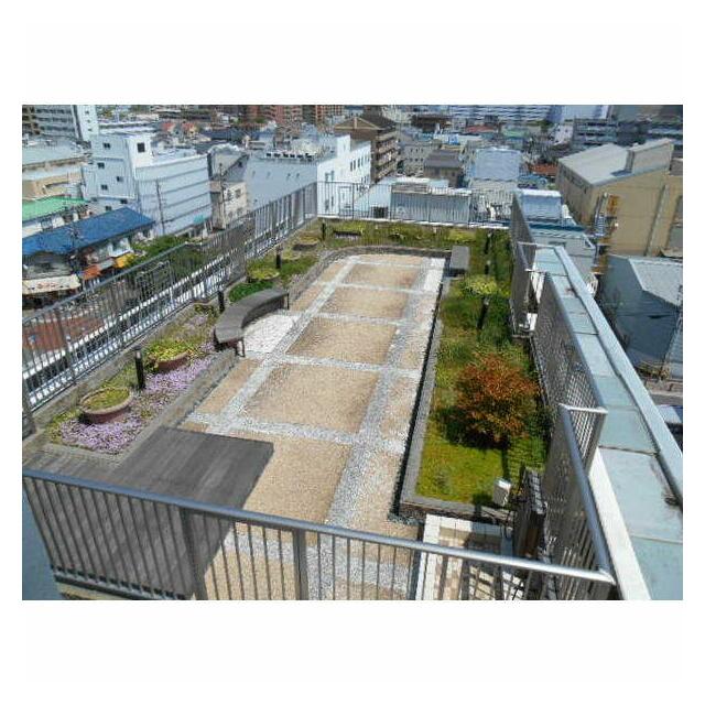 約80㎡の屋上庭園&ドッグラン