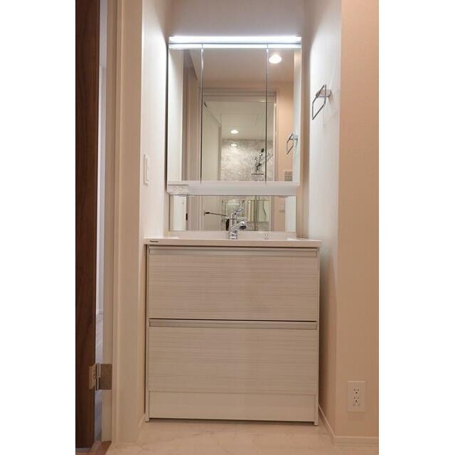 嬉しい洗髪洗面化粧台付きです♪