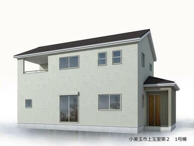 完成予想図（外観）