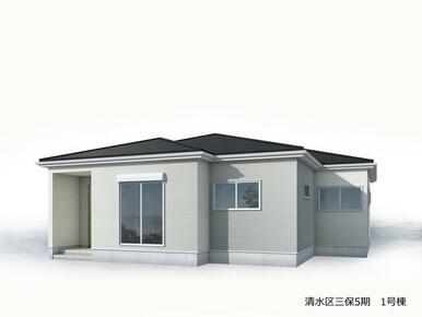 完成予想図（外観）