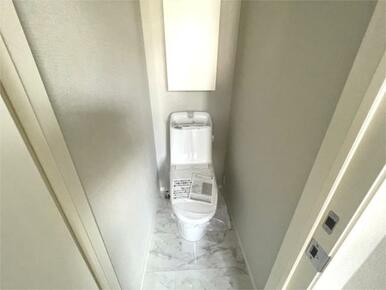 ※トイレ　建築中別部屋参考写真になります。
