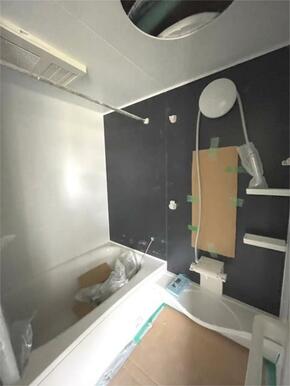 ※お風呂　建築中別部屋参考写真になります。