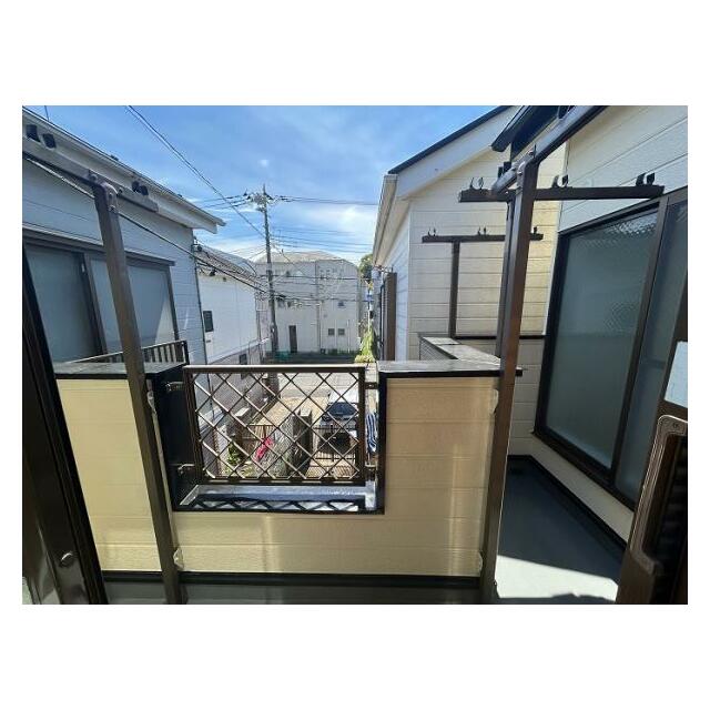 バルコニー防水施工済