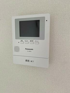 モニターホン新設しました