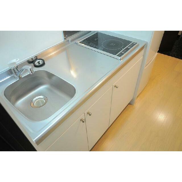 IHヒータとラジエントヒータの２口になります
