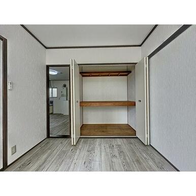 収納も広々しています