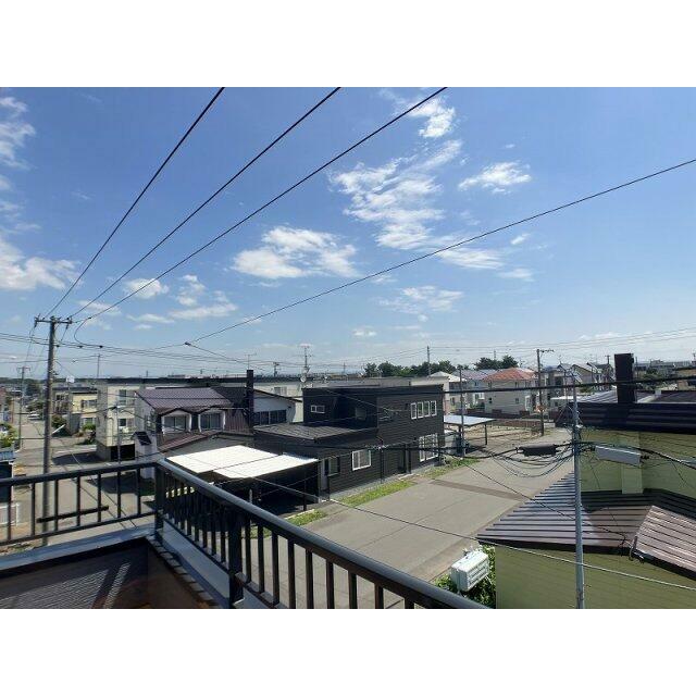 バルコニーからの眺望♪