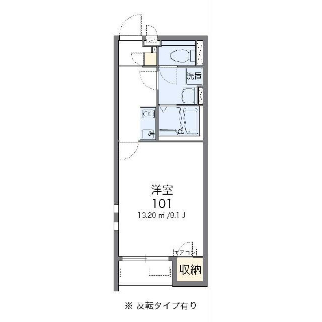 代表的な間取のため実際の間取とは異なる場合があります