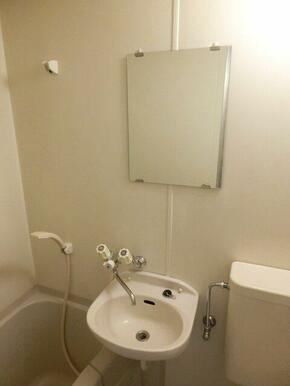 洗面台写真です。