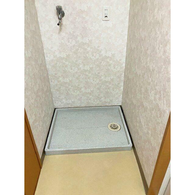 室内洗濯機置き場！