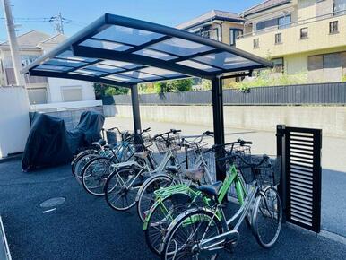 駐輪場付きだから自転車の置き場所に困りません