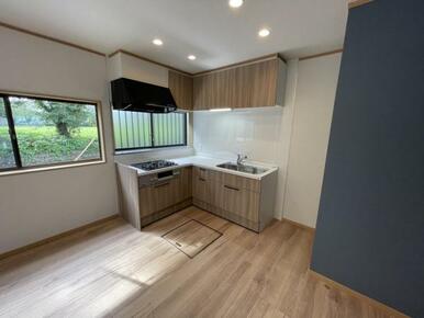 L字キッチンは動線が短く作業の効率もup！