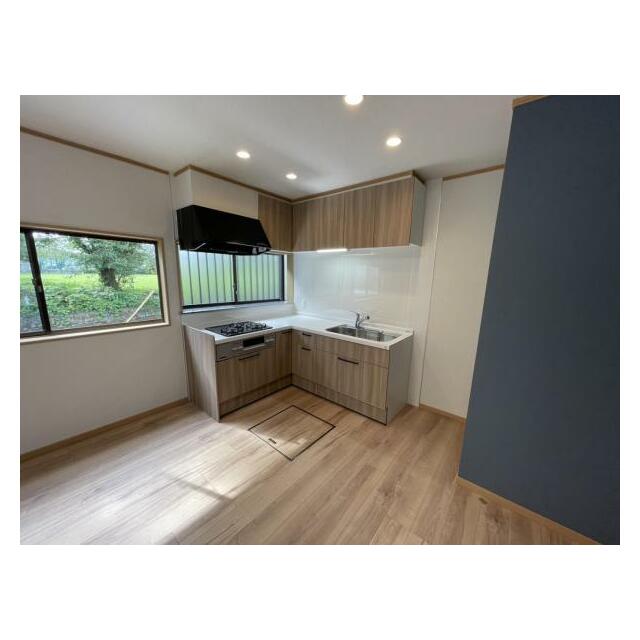 L字キッチンは動線が短く作業の効率もup！